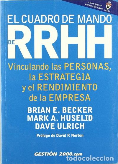 Livros em segunda m&atilde;o: El Cuadro de Mando de Recursos Humanos- 9788480886772