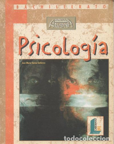 books: Psicolog&iacute;a. Bachillerato- 9788487482311