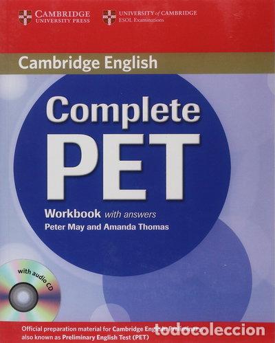 Libri di seconda mano: Complete PET Workbook with answers with Audio CD- 9780521741408