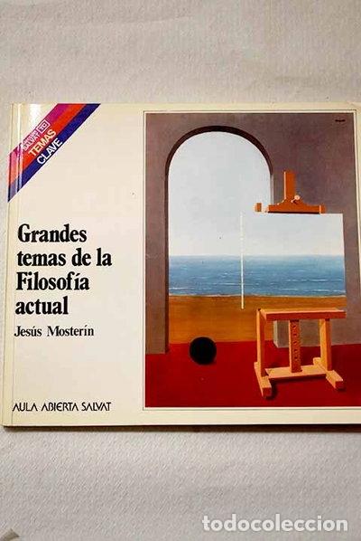 Libri di seconda mano: Grandes temas de la filosof&iacute;a actual- 9788434579590
