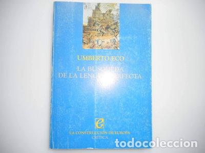 Libros: La b&uacute;squeda de la lengua perfecta- 9788474236521