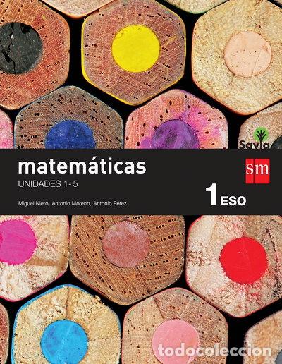 Libros: Matem&aacute;ticas. 1 ESO. Savia. Trimestres- 9788467582925