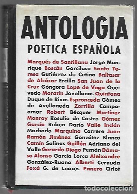 Libri di seconda mano: ANTOLOGIA POETICA ESPA&Ntilde;OLA - MARQUES DE SANTILLANA / JORGE MANRIQUE / BOSCAN / GARCILASO / SALINAS /