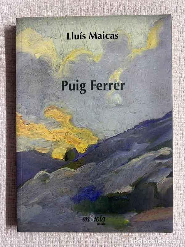 Libros: Puig Ferrer - Llu&iacute;s Maicas