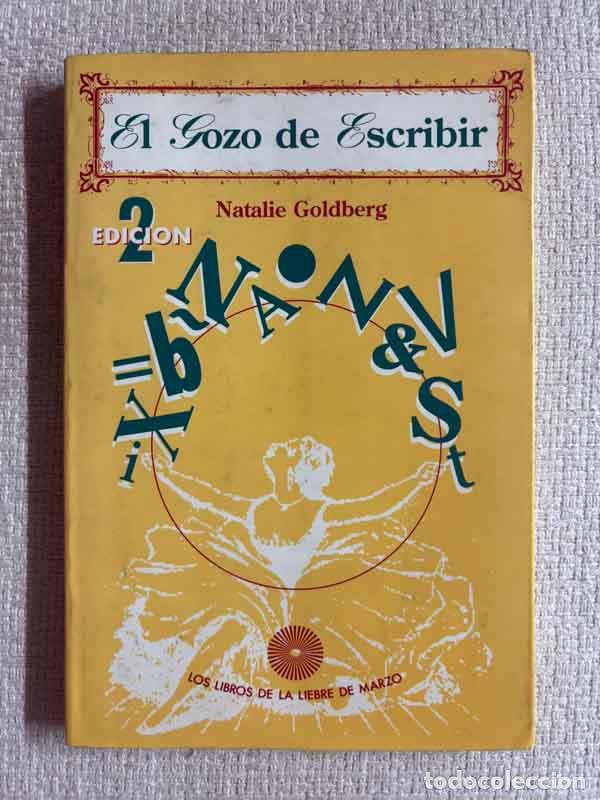 Libros: El gozo de escribir - Natalie Goldberg