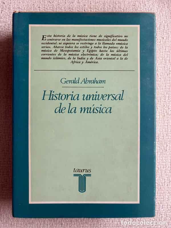 Libros: Historia Universal De La M&uacute;sica - Gerald Abraham - Foto 1