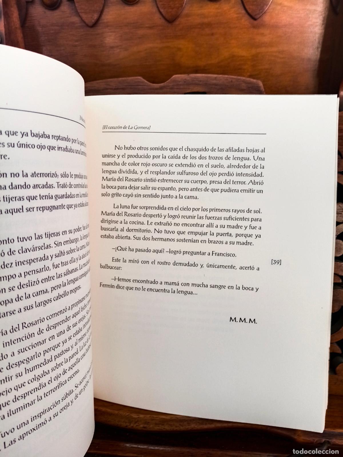 Libros: EL CORAZON DE LA GOMERA, MANUEL MORA MORALES. CANARIAS 2003 - Foto 4