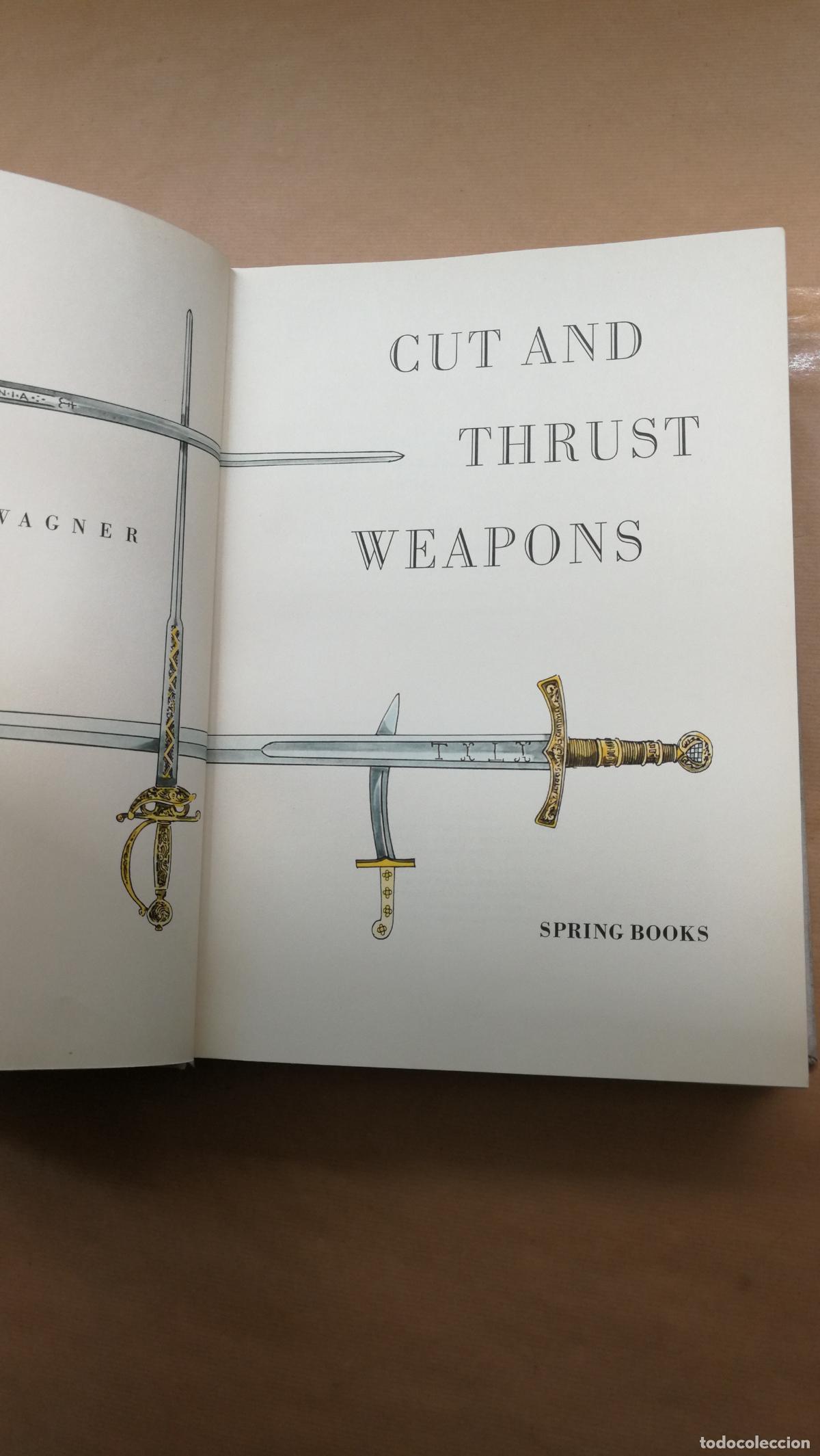Libros: CUT AND THRUST WEAPONS. - &rdquo;Wagner, Eduard&rdquo; - Foto 1