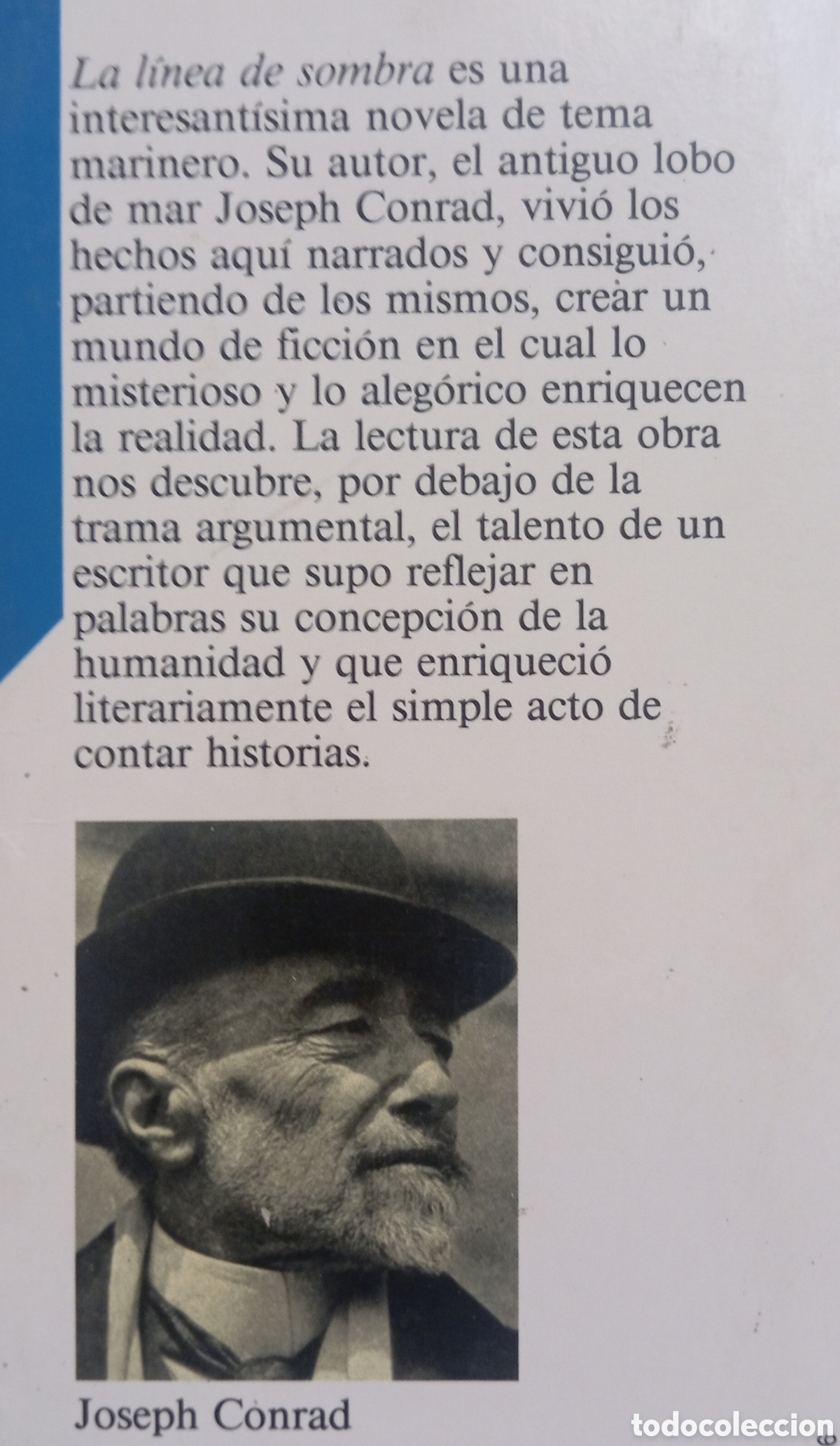 Libros: LA LINEA DE SOMBRA - JOSEPH CONRAD - Foto 2