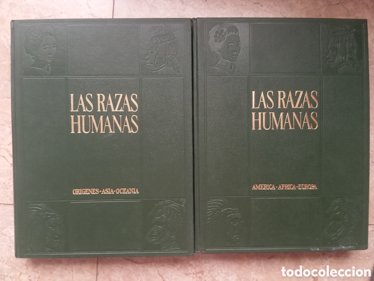 Libros: LAS RAZAS HUMANAS - I GALLACH 2 TOMOS - Foto 1