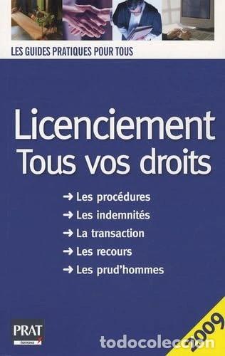 Libri di seconda mano: Licenciement: Tous vos droits 2009- 9782809500646