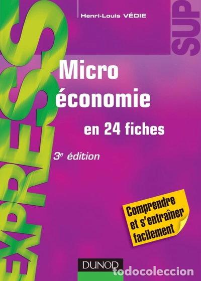 Livros em segunda m&atilde;o: Micro&eacute;conomie en 24 fiches- 9782100567874