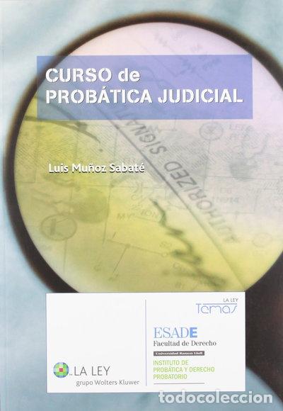 Livres: Curso de prob&aacute;tica judicial- 9788481263039