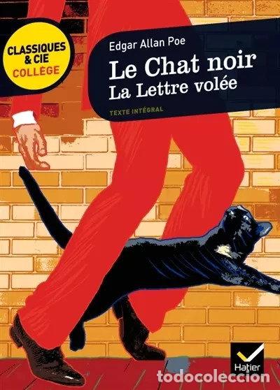 Livres: Le Chat noir, suivi de La Lettre vol&eacute;e- 9782218954290
