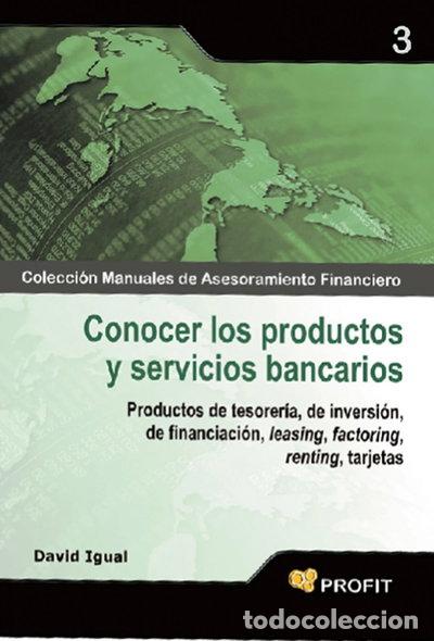 B&uuml;cher: Conocer los productos y servicios bancarios- 9788496998681