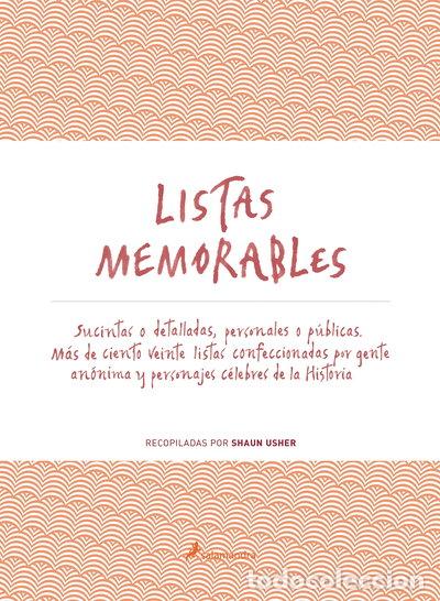 Libros: Listas memorables- 9788498387179 - Foto 1