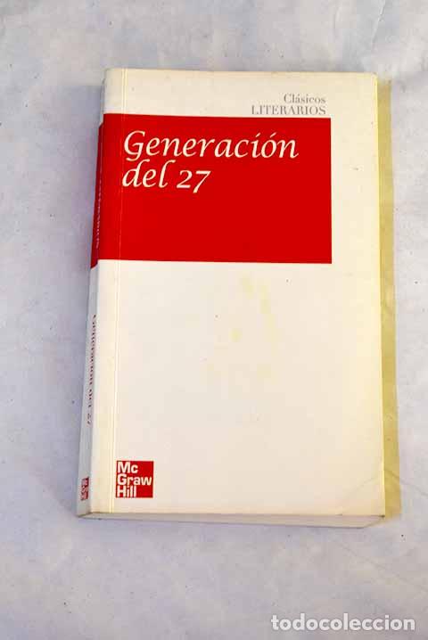 B&uuml;cher: Generaci&oacute;n del 27: : McGraw-Hill.