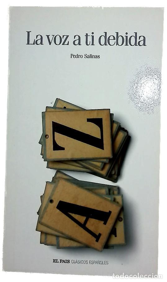 Libros: La voz a ti debida - Salinas, Pedro