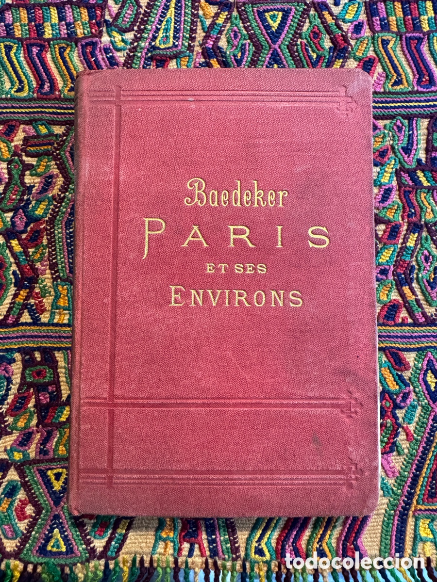 Libros: Baedeker Paris et ses environs