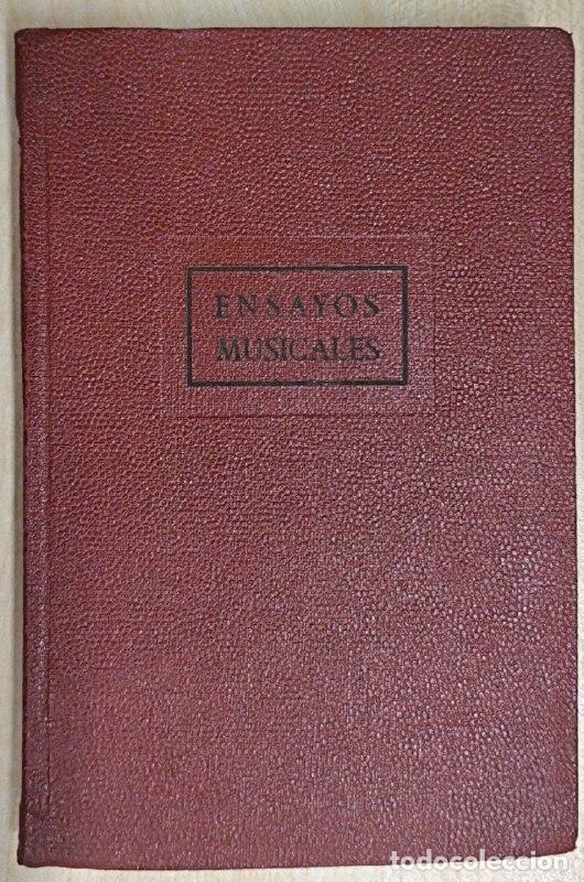 Libros: Ensayos musicales - Federico Sope&ntilde;a