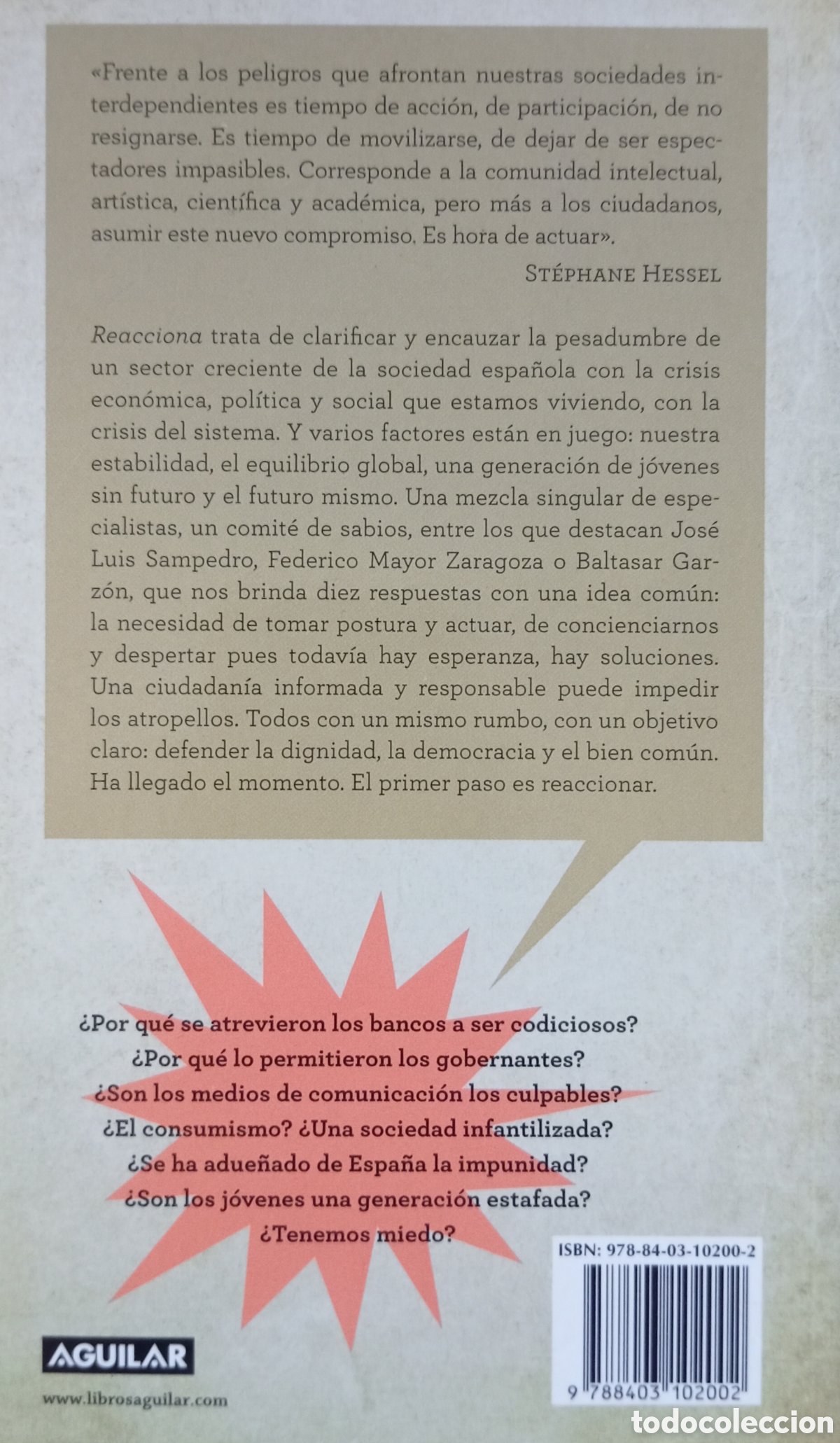 Libros: REACCIONA VARIOS AUTORES - Foto 2