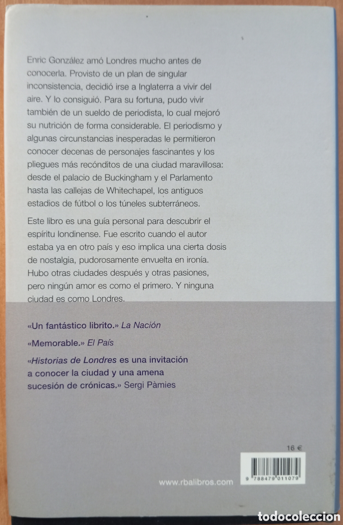 Libros: HISTORIAS DE LONDRES - ENRIC GONZALEZ - Foto 2