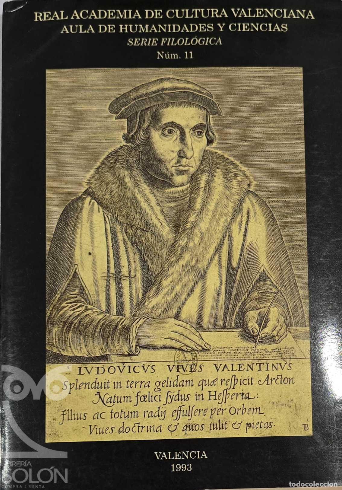 Libros: Juan Luis Vives �Aedes Legum�, 5-10. Estudio Filol&oacute;gico - Ismael Roca Meli&aacute;