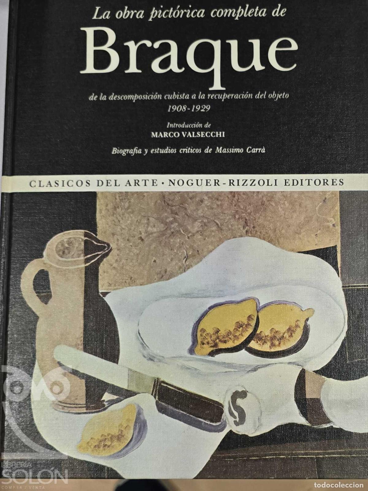 books: La obra pict&oacute;rica completa de Braque. De la descomposici&oacute;n cubista a la recuperaci&oacute;n del objeto, 190