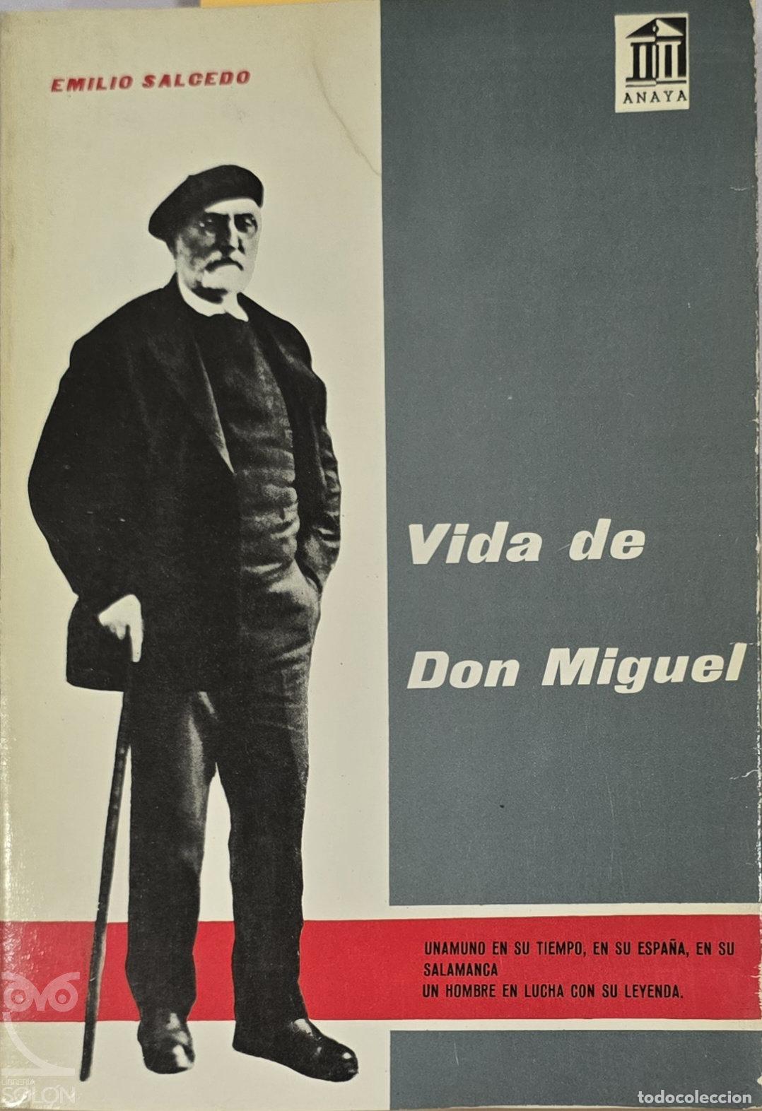 books: Vida de Don Miguel - Emilio Salcedo