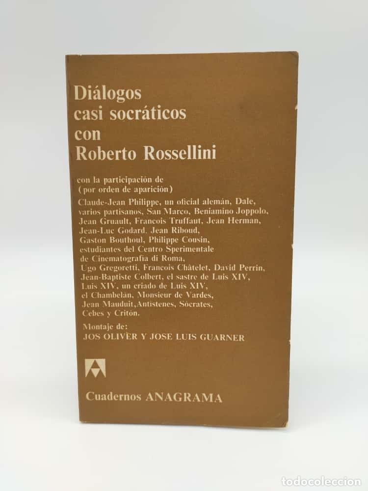 books: V.V.A.A. - Di&aacute;logos casi socr&aacute;ticos con Roberto Rossellini.