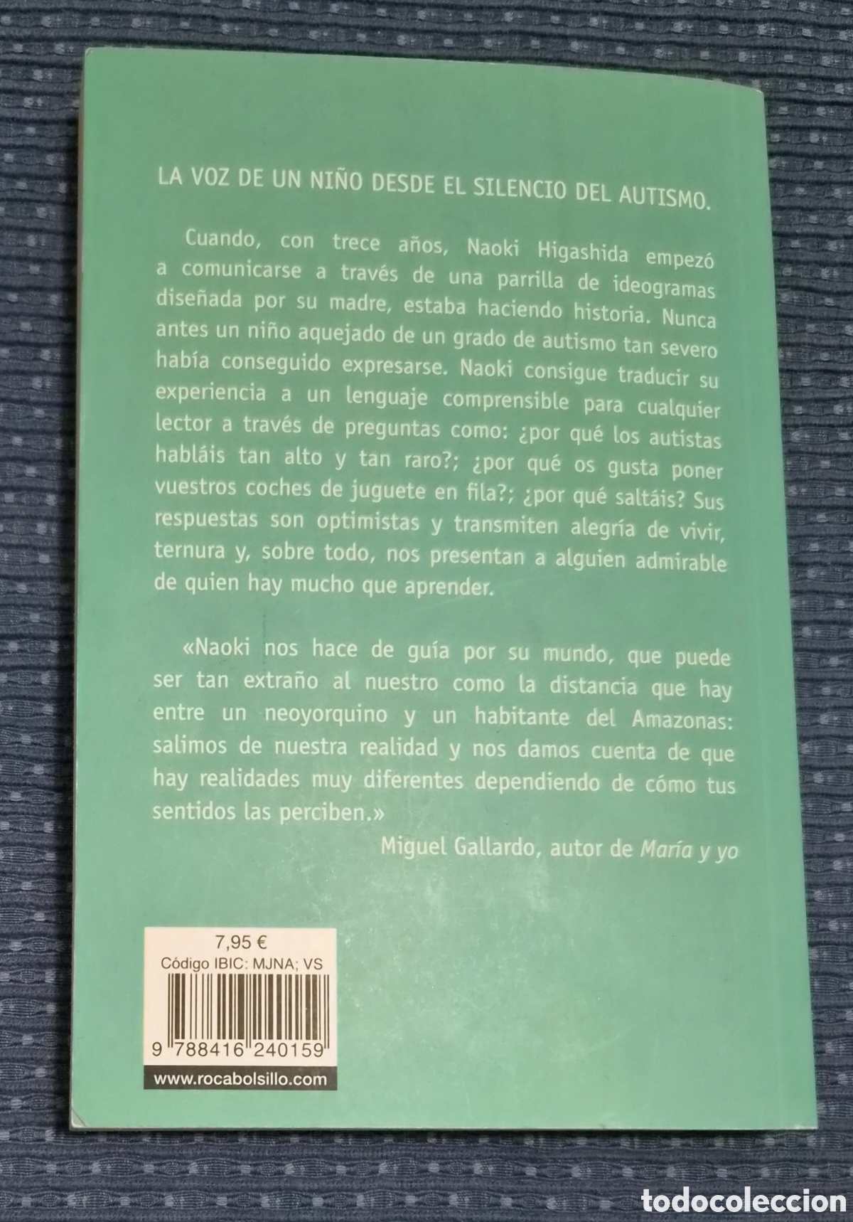 Libros: La raz&oacute;n por la que salto. - Foto 2