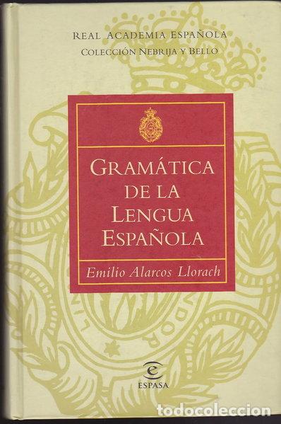 Libros: Gram&aacute;tica de la lengua espa&ntilde;ola- 9788423979226