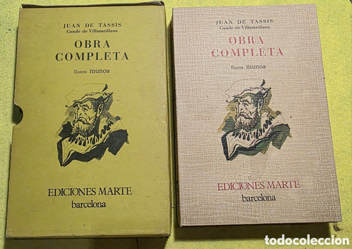 Libros: Juan de Tassis. Obra completa.