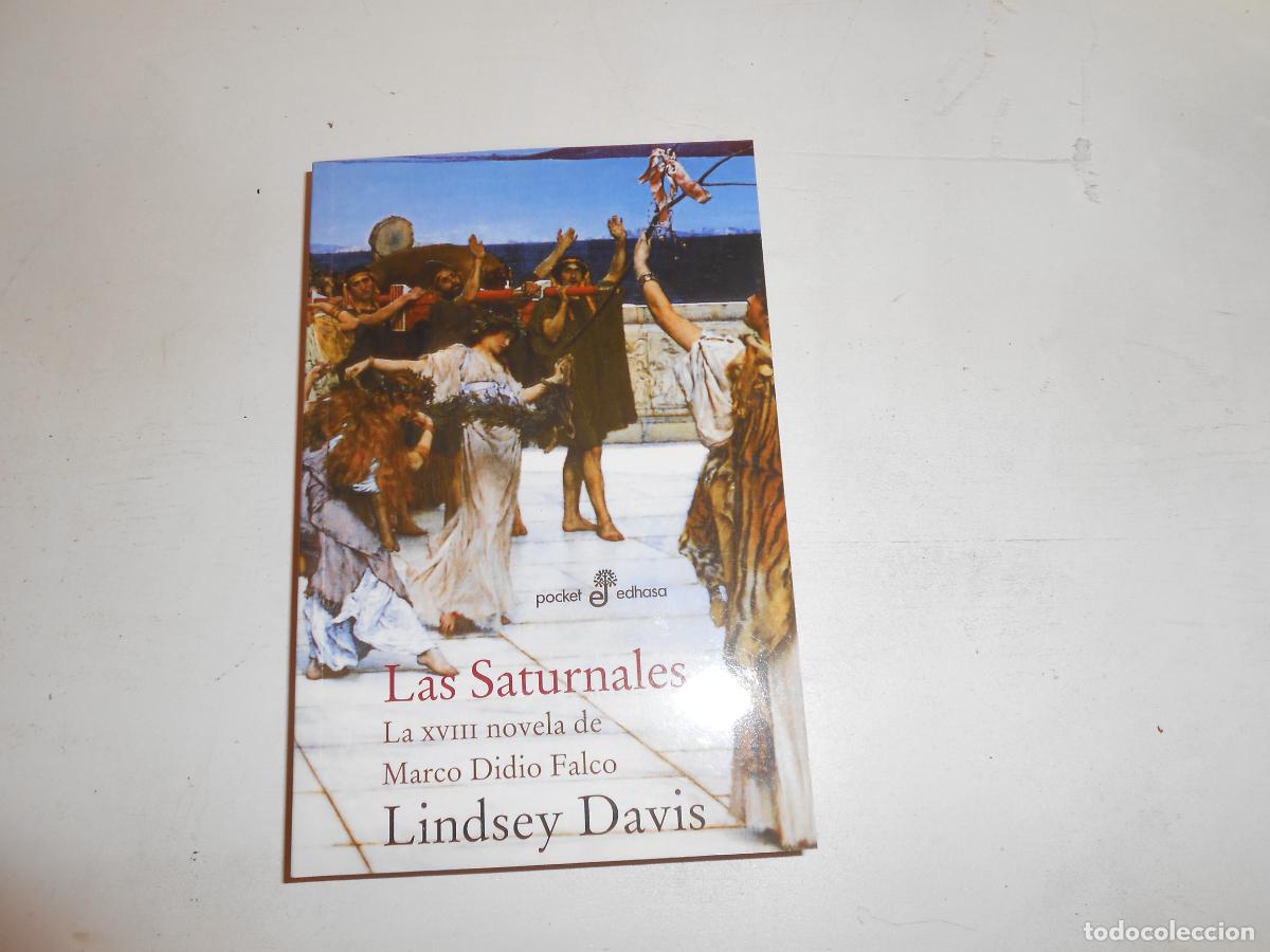 Libros: LINDSEY DAVIS LOS SATURNALES - POCKET EDHASA