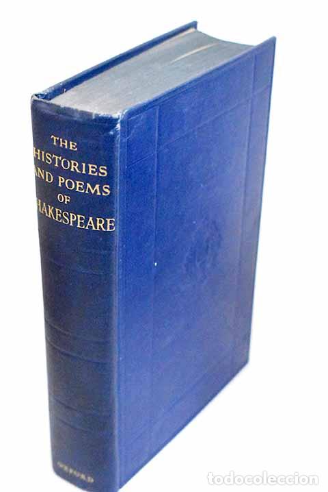 Libros: The histories and poems of Shakespeare.- Craig, W. J.