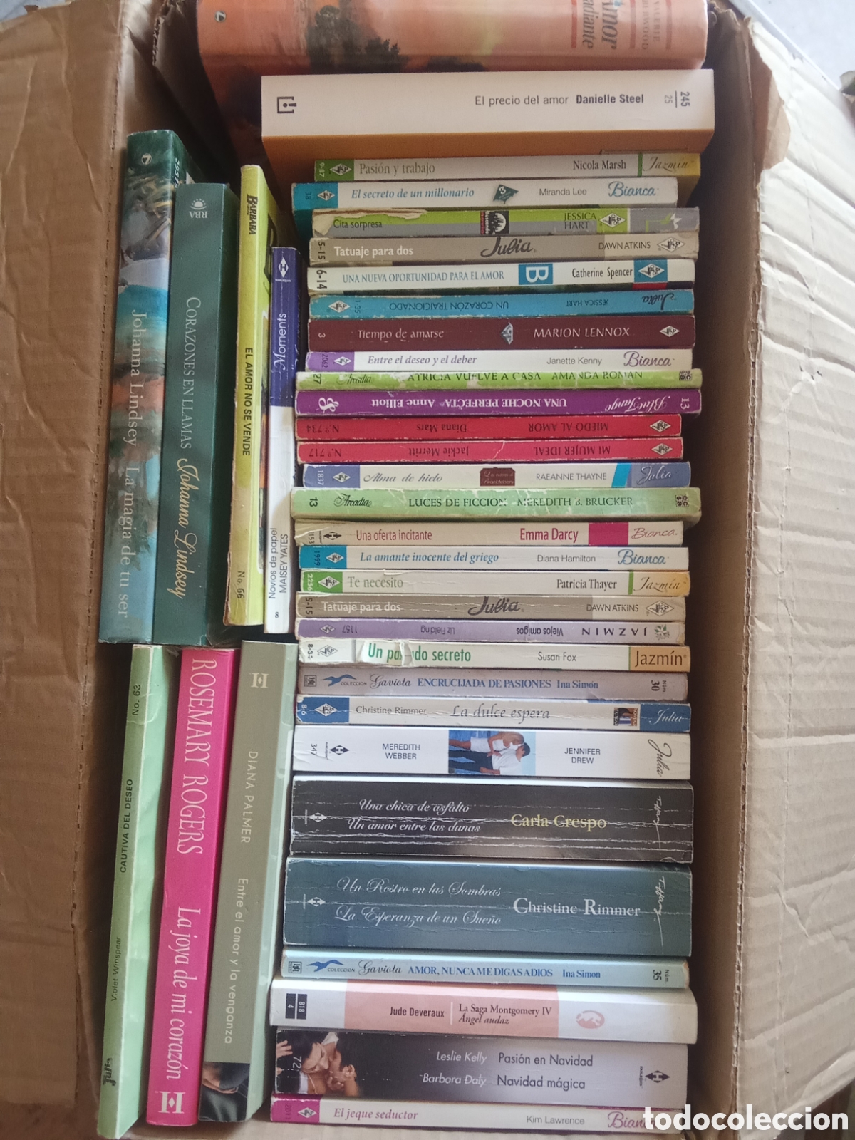 B&uuml;cher: Lote de novelas rom&aacute;nticas de distintas colecciones