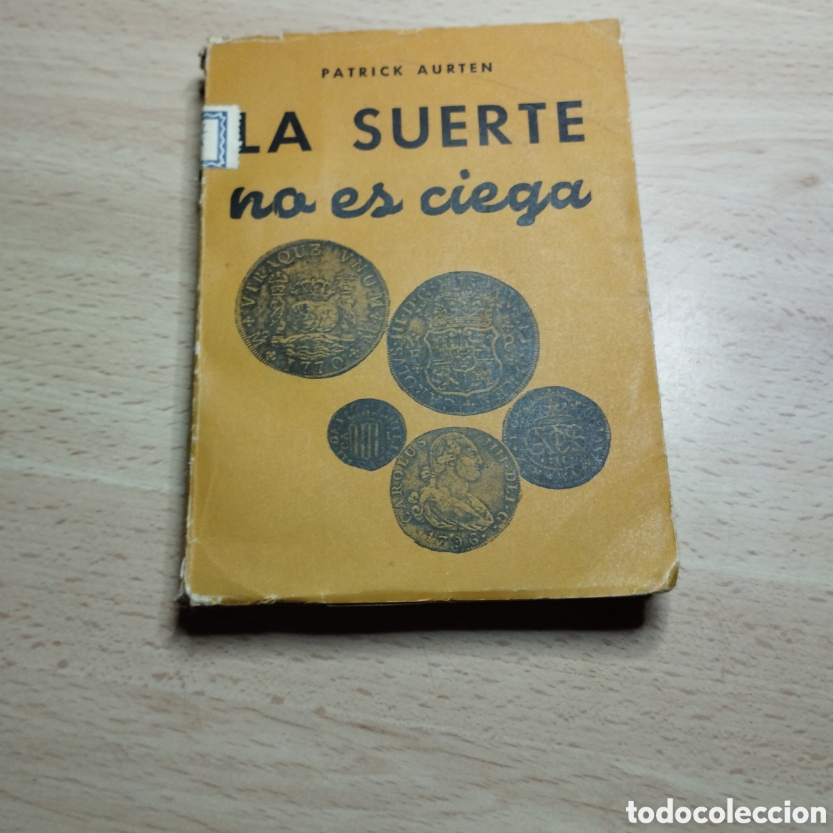 Libros: La suerte no es ciega. Patrick Aurten. Corporaci&oacute;n Americana de Ediciones.