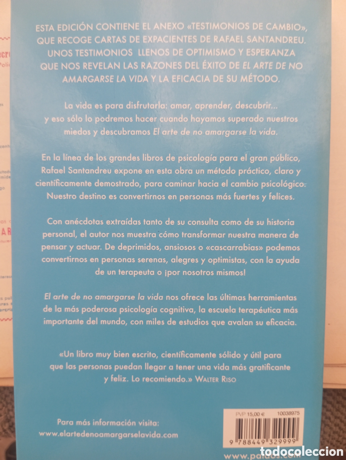 Libros: EL ARTE DE NO AMARGARSE LA VIDA - RAFAEL SANTANDREU - Foto 5