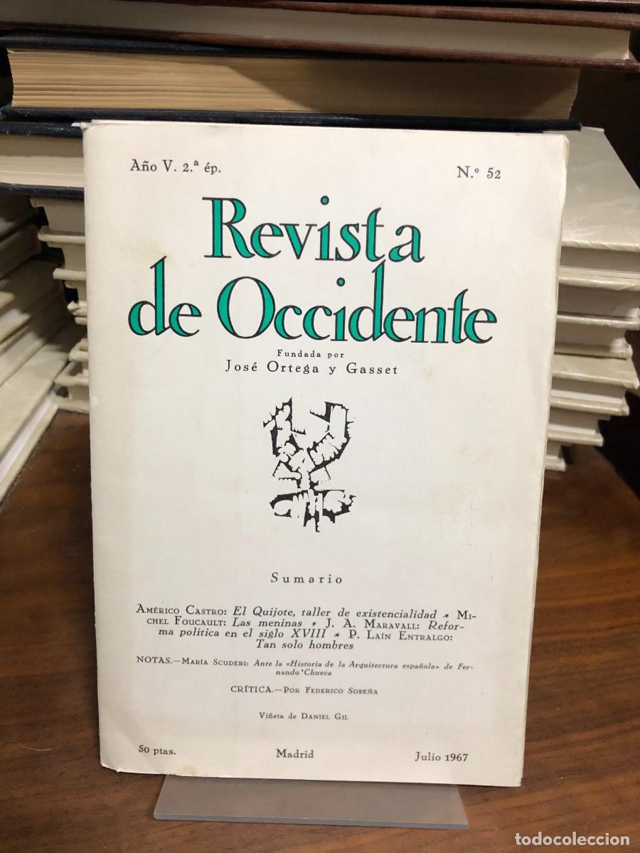 Libros: Revista de Occidente (N.&ordm; 52, Julio 1967) Fundaci&oacute;n Jos&eacute; Ortega y Gasset