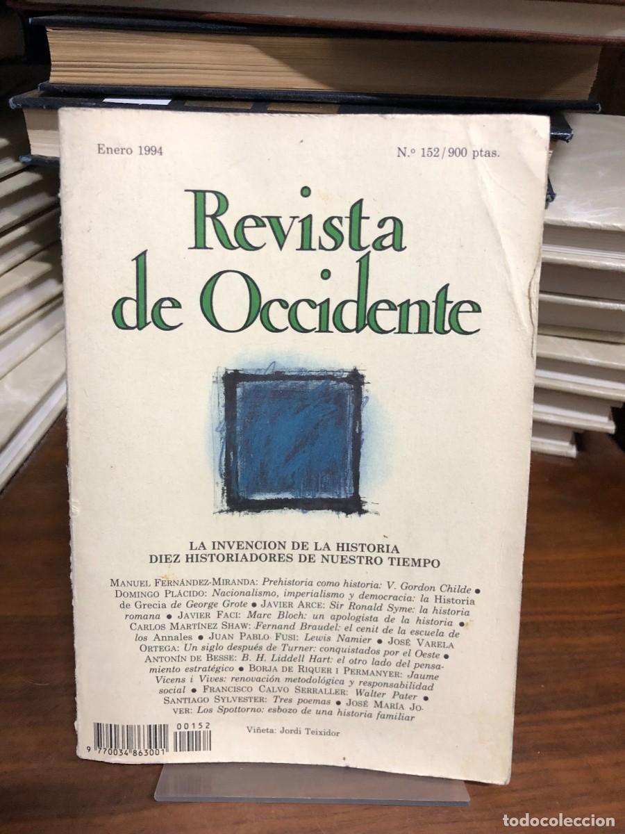 Libros: Revista de Occidente (N.&ordm; 152, Enero 1994) Fundaci&oacute;n Jos&eacute; Ortega y Gasset