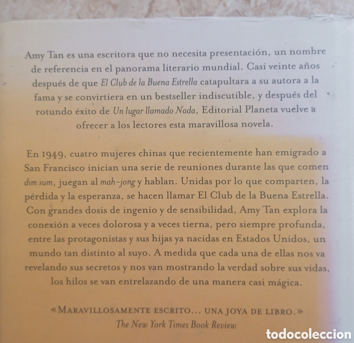 Libros: EL CLUB DE LA BUENA ESTRELLA - AMY TAN - Foto 2