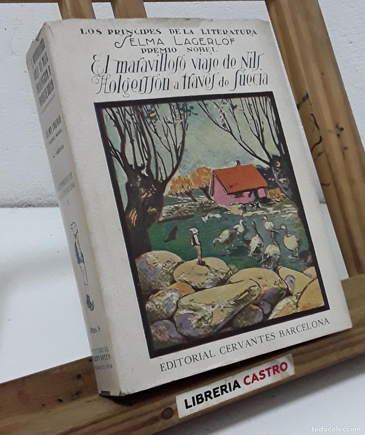 Libros: El maravilloso viaje de Nils Holgersson a trav&eacute;s de Suecia - Selma Lagerl&ouml;f.