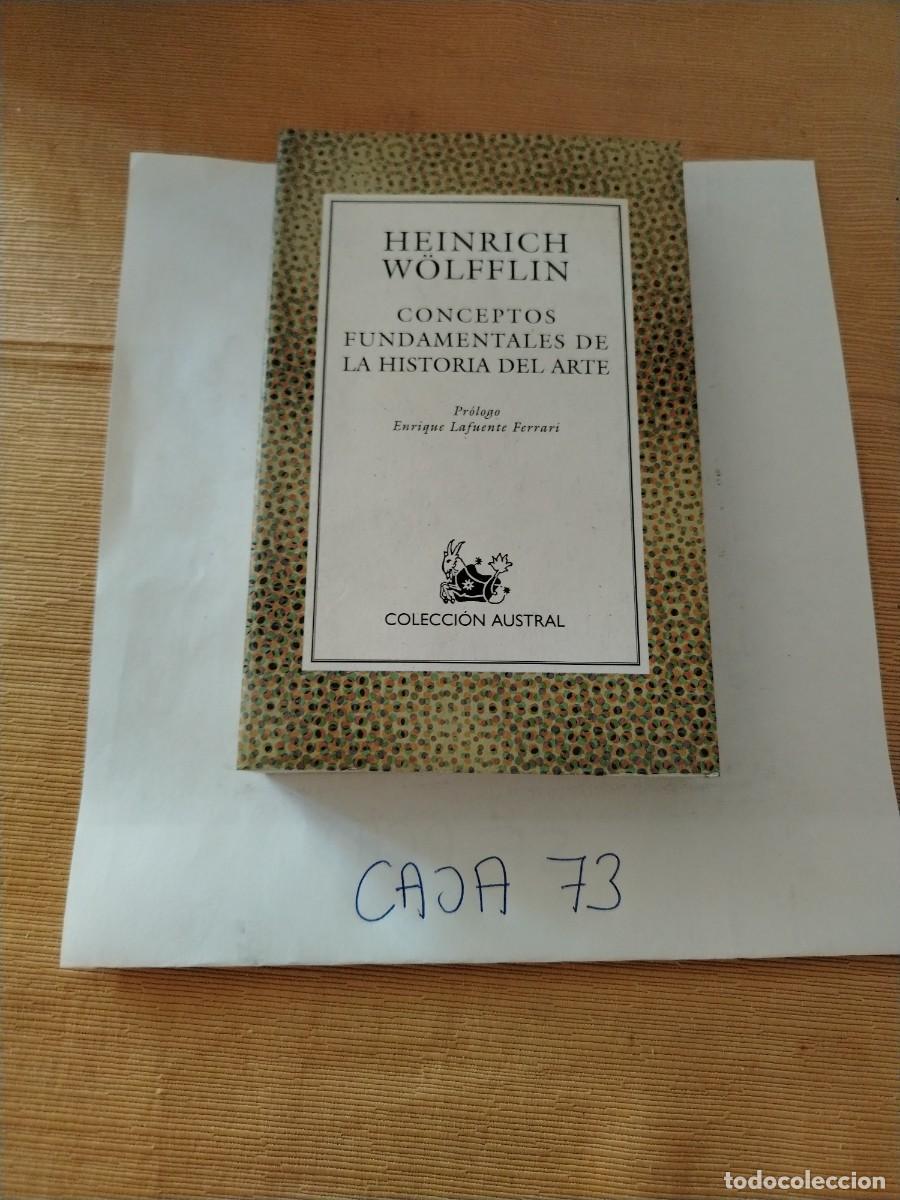 Libros: Libro conceptos fundamentales de la historia del arte, Heinrich wolfflin