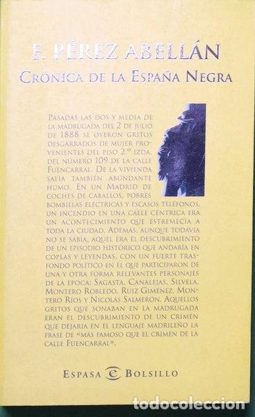 Libros: Cr&oacute;nica de la Espa&ntilde;a negra- 9788423996667