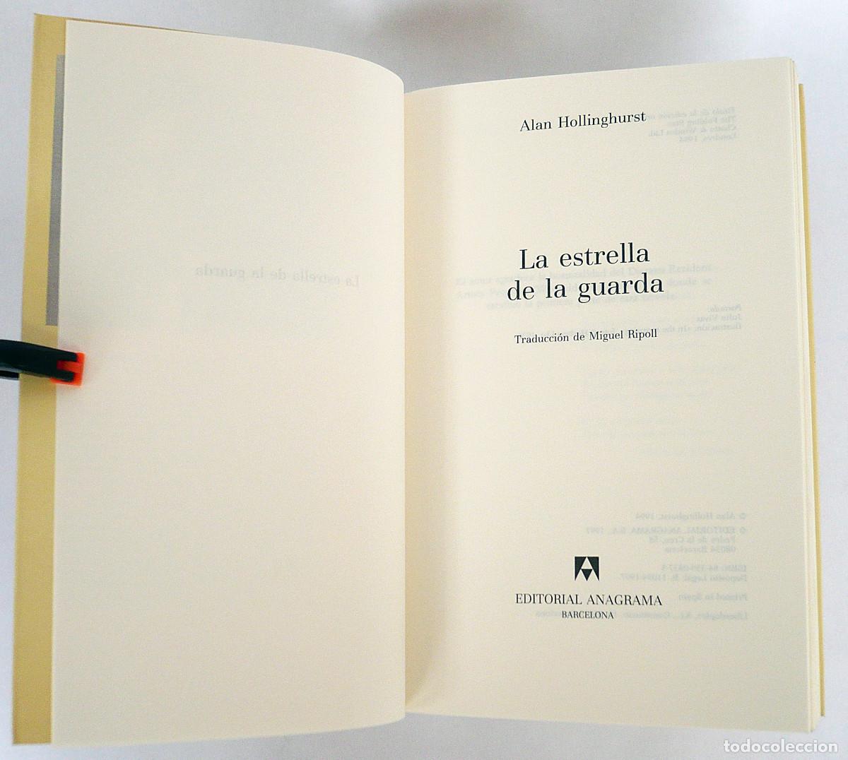 Libros: La estrella de la guarda, Alan Hollinghurst - Foto 6