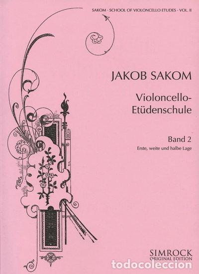 books: Violoncello-Et&uuml;den-Schule 2- 9790221102812