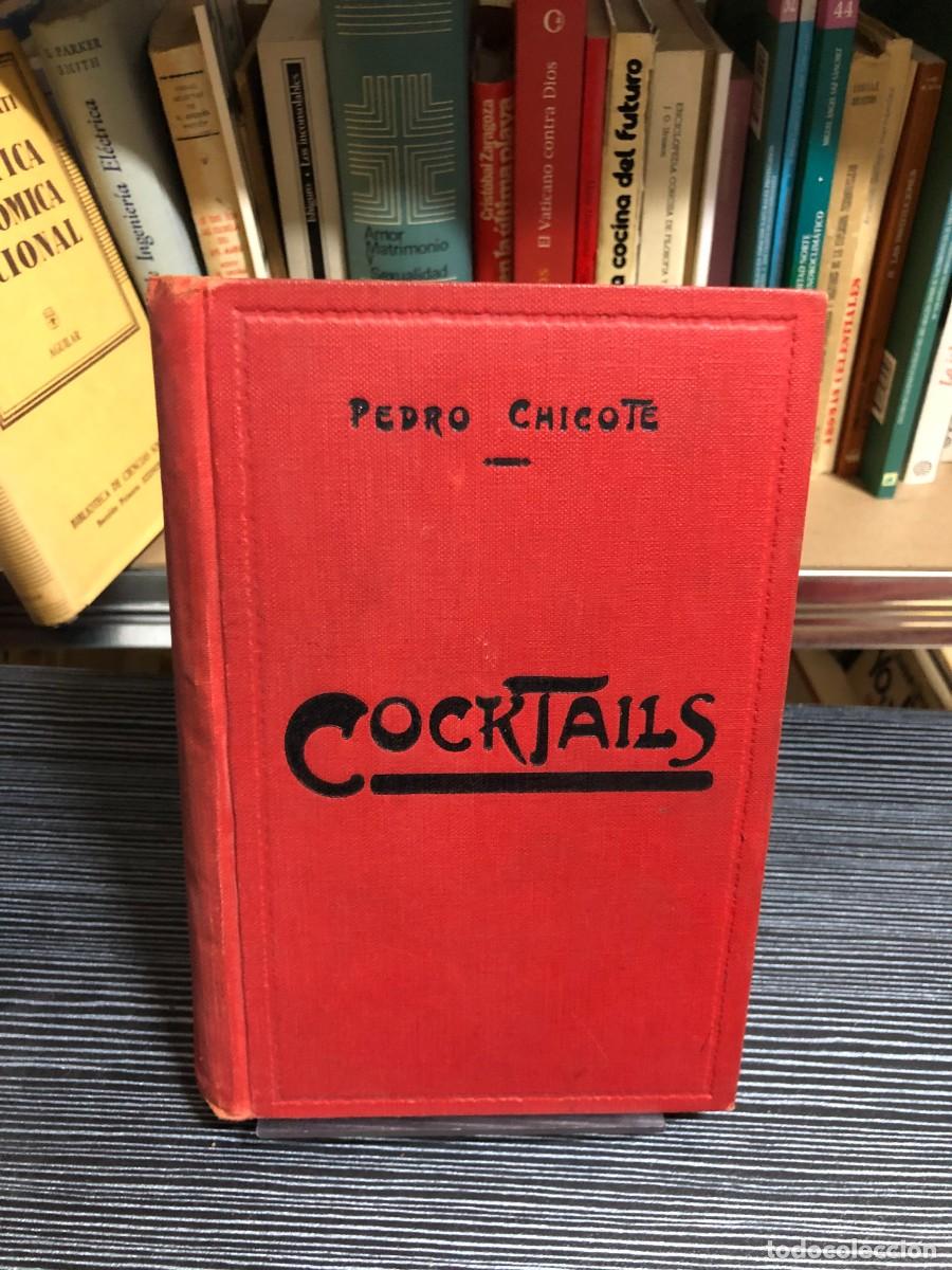Libros: Cocktails Pedro Chicote