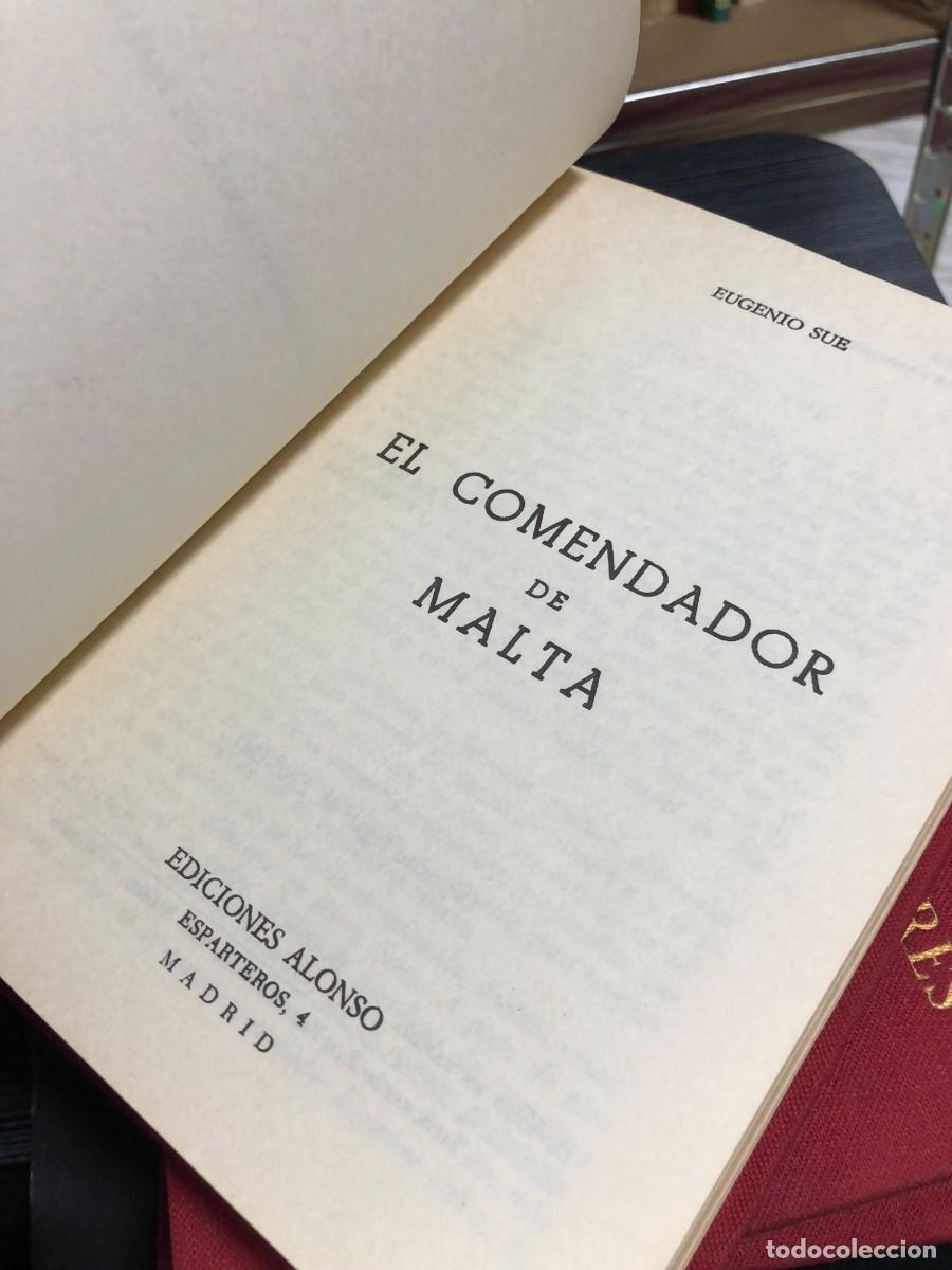 Libros: El Comendador de Malta Eugenio Sue (Ediciones Alonso) - Foto 2