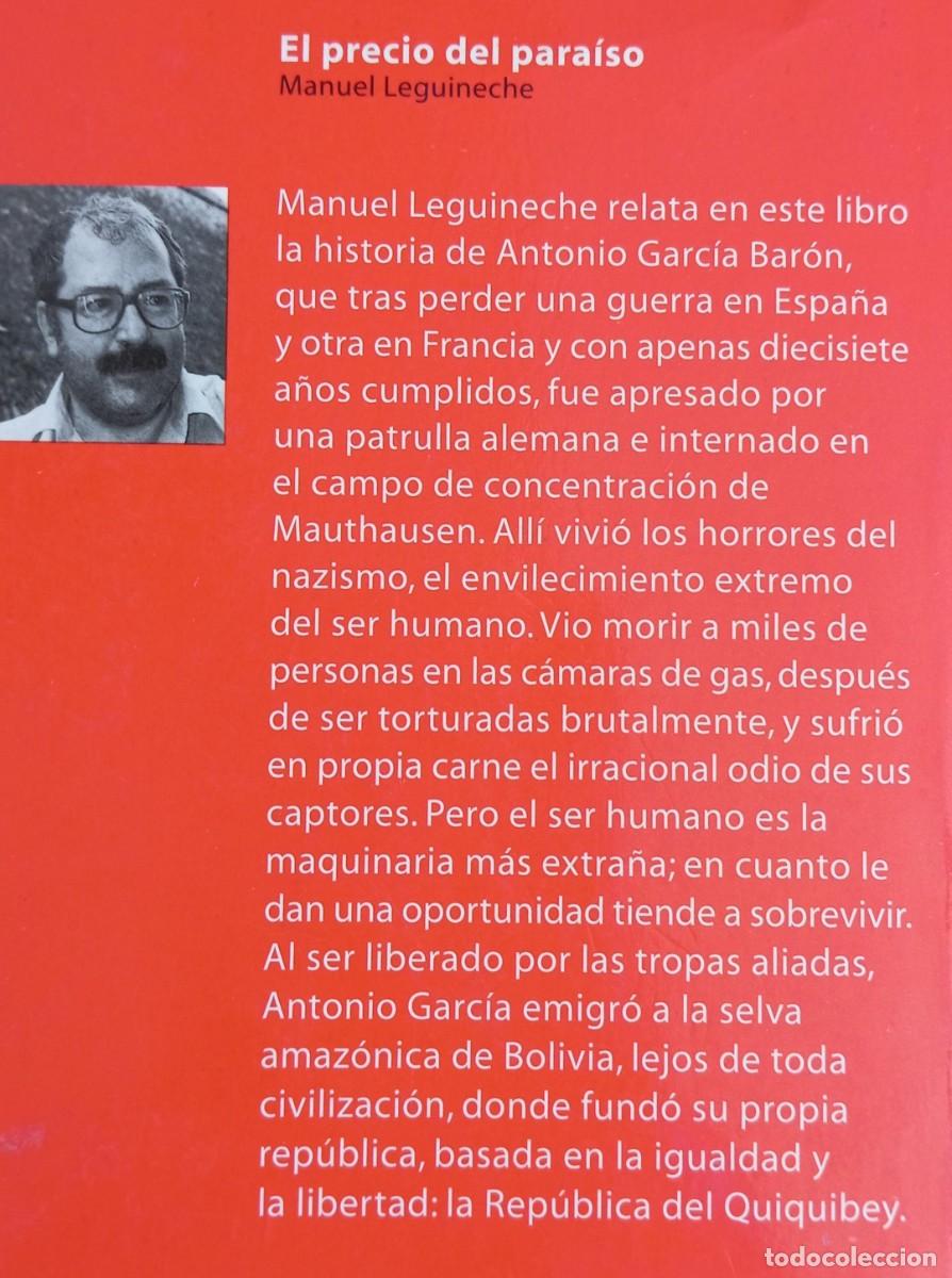 Libros: EL PRECIO DEL PARAISO - MANUEL LEGUINECHE - Foto 2