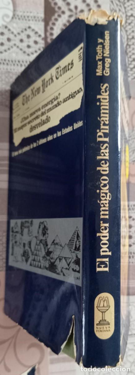 Libros: EL PODER MAGICO DE LAS PIRAMIDES - MAX TOTH - Foto 3